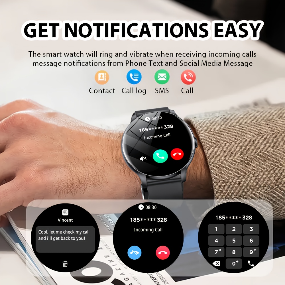 Умные часы LAXASFIT 2026 с 1,5 – обзор и цена Smartwatch Custom