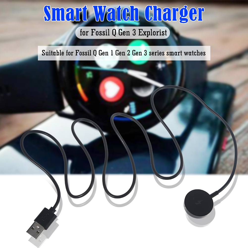 1-метровый магнитный зарядный  – обзор и цена Fossil Smartwatch Accessories