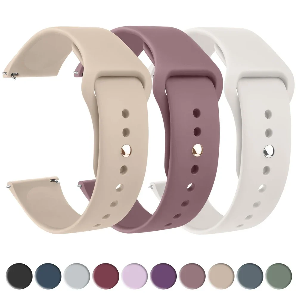 Силиконовый ремешок 18 мм для  – обзор и цена Titan Smartwatch Accessories